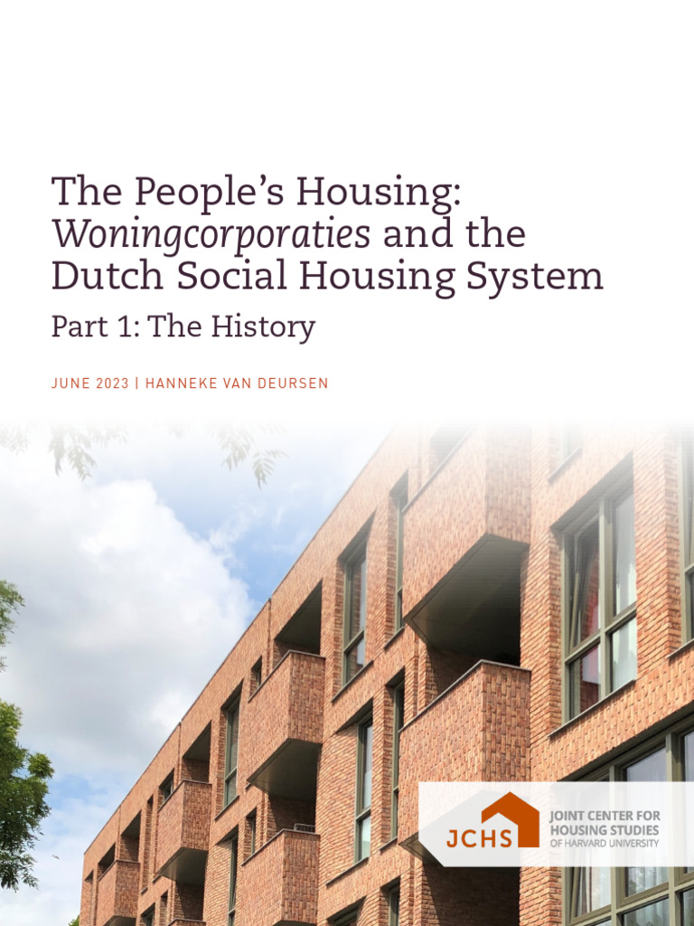 Dutch Social Housing System Overview | PDF | Public Housing | Subsidy