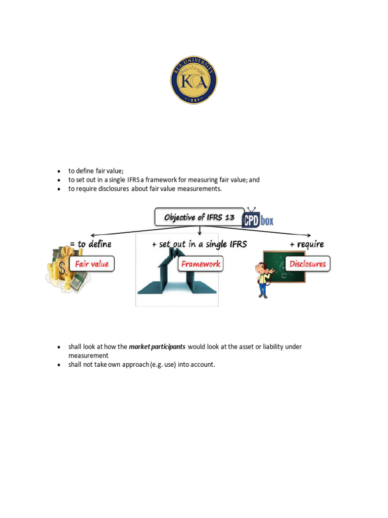 IFRS 13 Fair Value Measurement Guide | PDF | Fair Value | Valuation ...