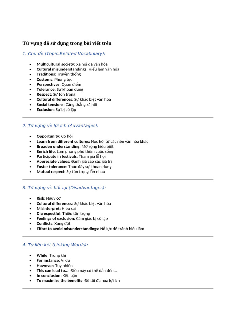 Vocabulary Identity | PDF