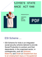 Virendra by ESIC ACT 1948