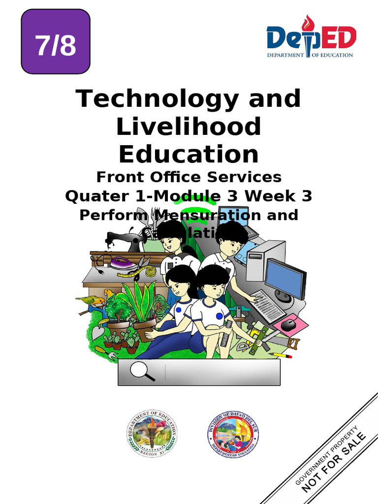 Final-Q1-Module-3-W3-7-8-Front-office | PDF | Foot (Unit) | Ratio