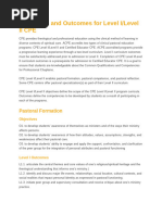 Crosswalk For Revised ACPE Outcomes and Indicators - ACPE Manuals ...