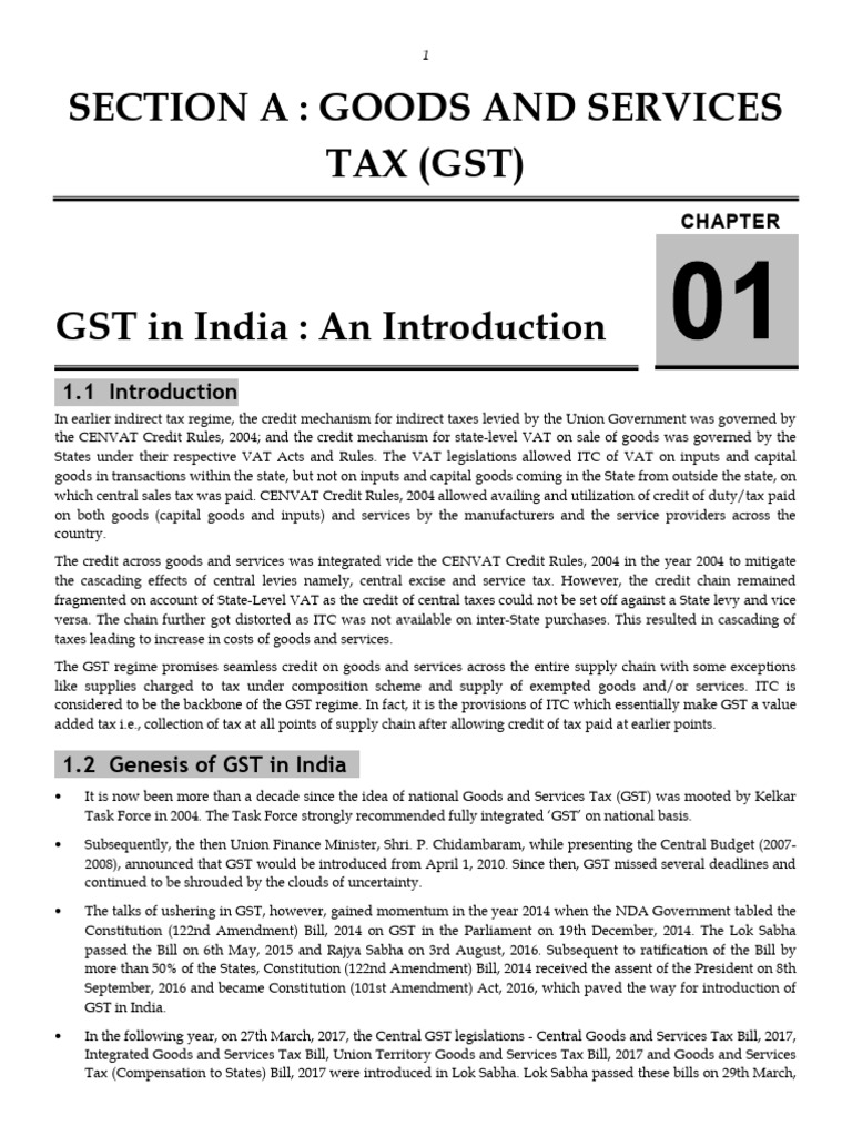 Understanding GST in India: Overview and Impact | PDF | Value Added Tax ...