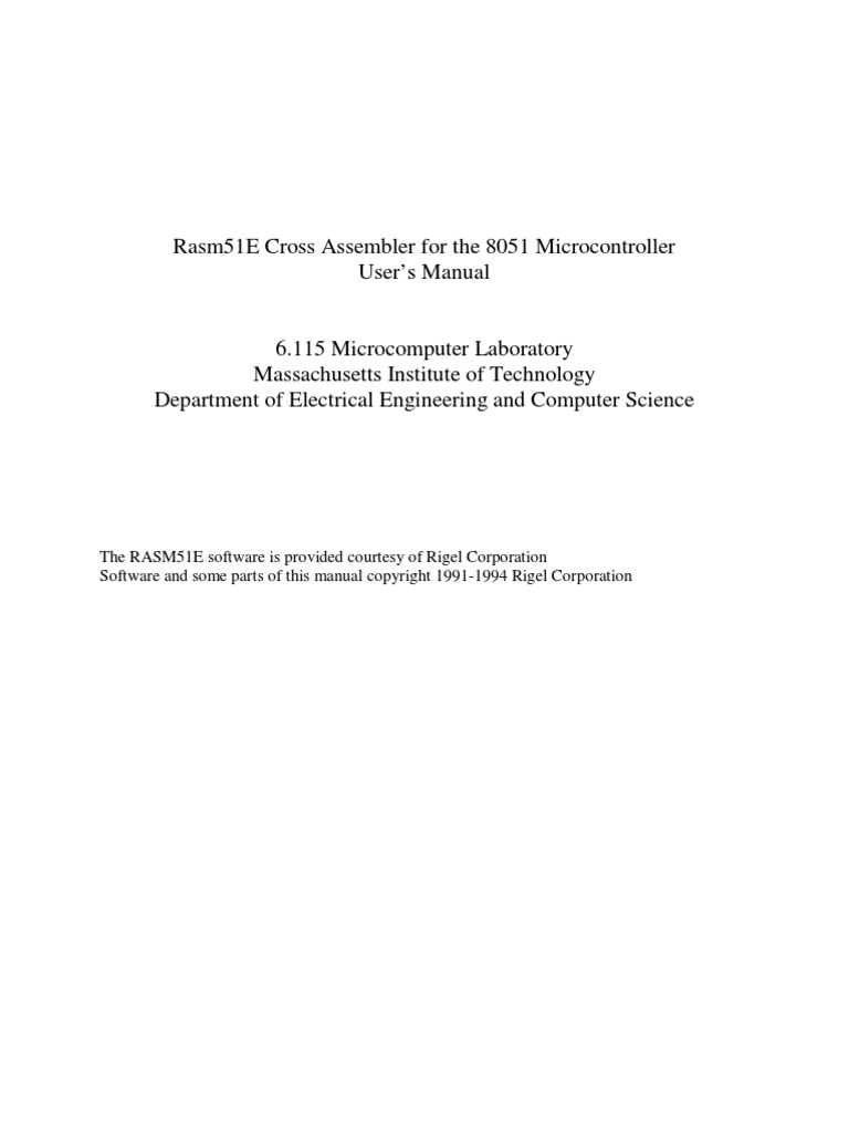 Rasm Manual | PDF | Assembly Language | Command Line Interface