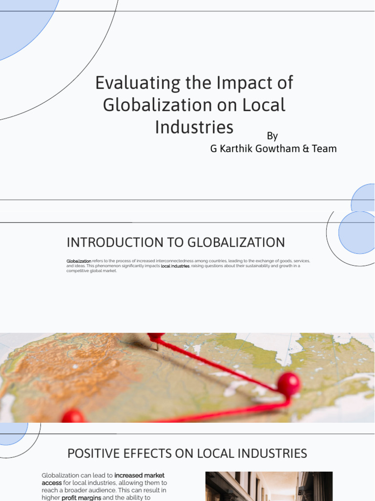 Globalization Impact On Local Industries | PDF