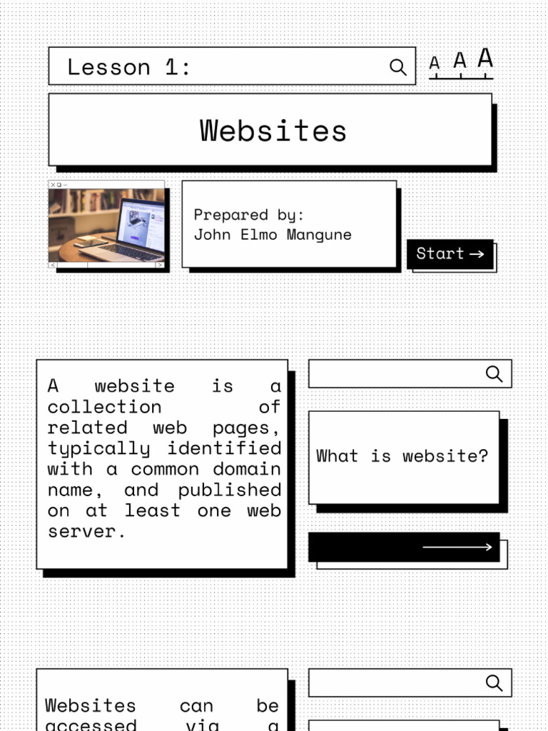 Web Dev 2 Lesson 1 | PDF