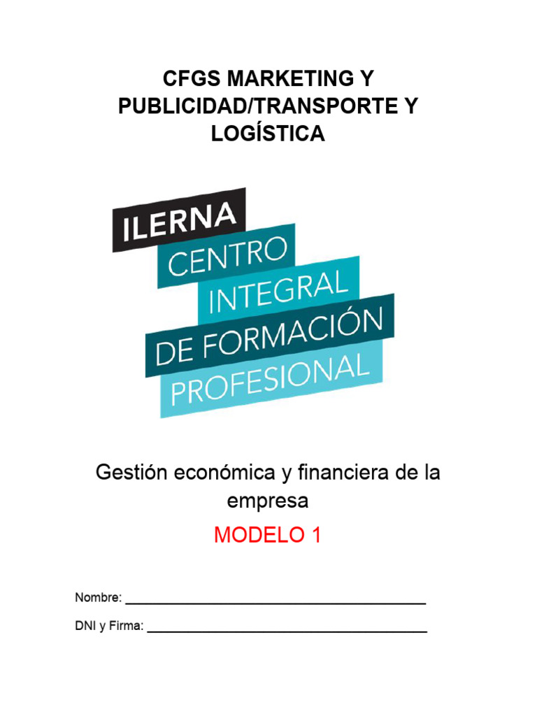 Modelo 1 Con Soluciones-1 2 | PDF | Contabilidad | Business