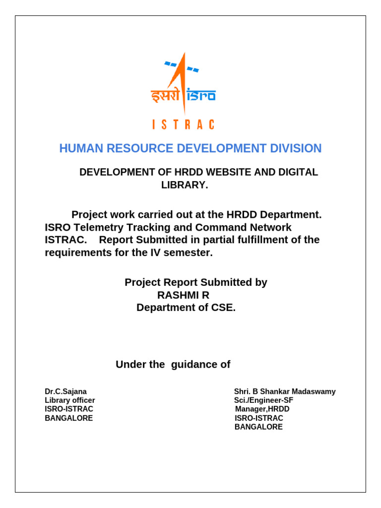HRDD Website and Digital Library Project | PDF | Web Development | Joomla