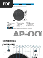 Il manuale d'uso Thorens TD 190 Turntable