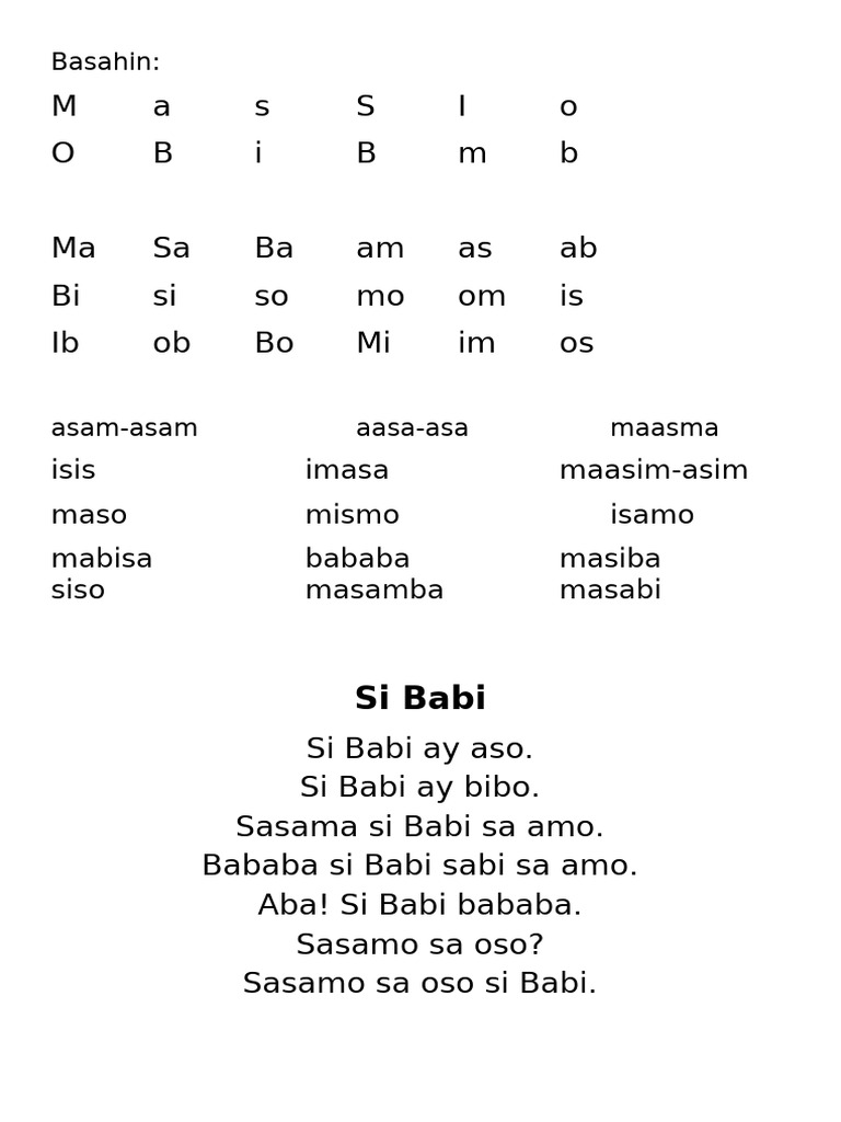 Basahin 2 | PDF
