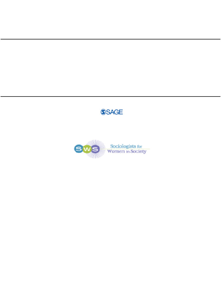 Intersectionality and Global Gender Inequality | PDF ...