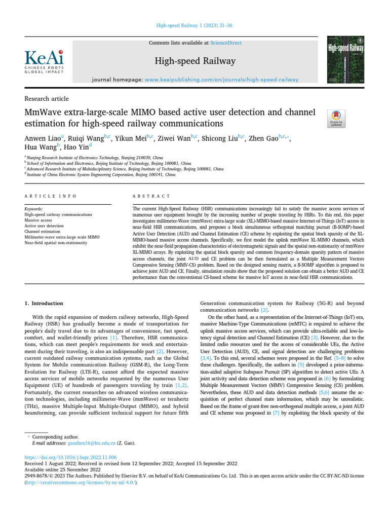 1-s2.0-S294986782200006X-main 2024 | PDF | Mimo | Orthogonal Frequency ...