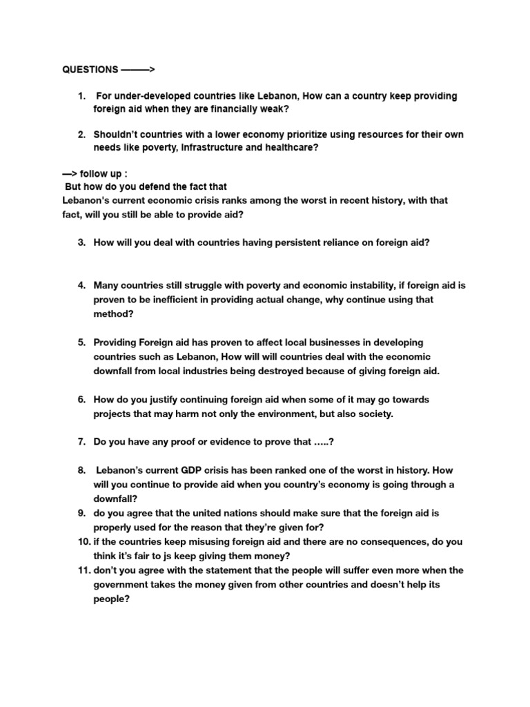Questions Singapore | PDF