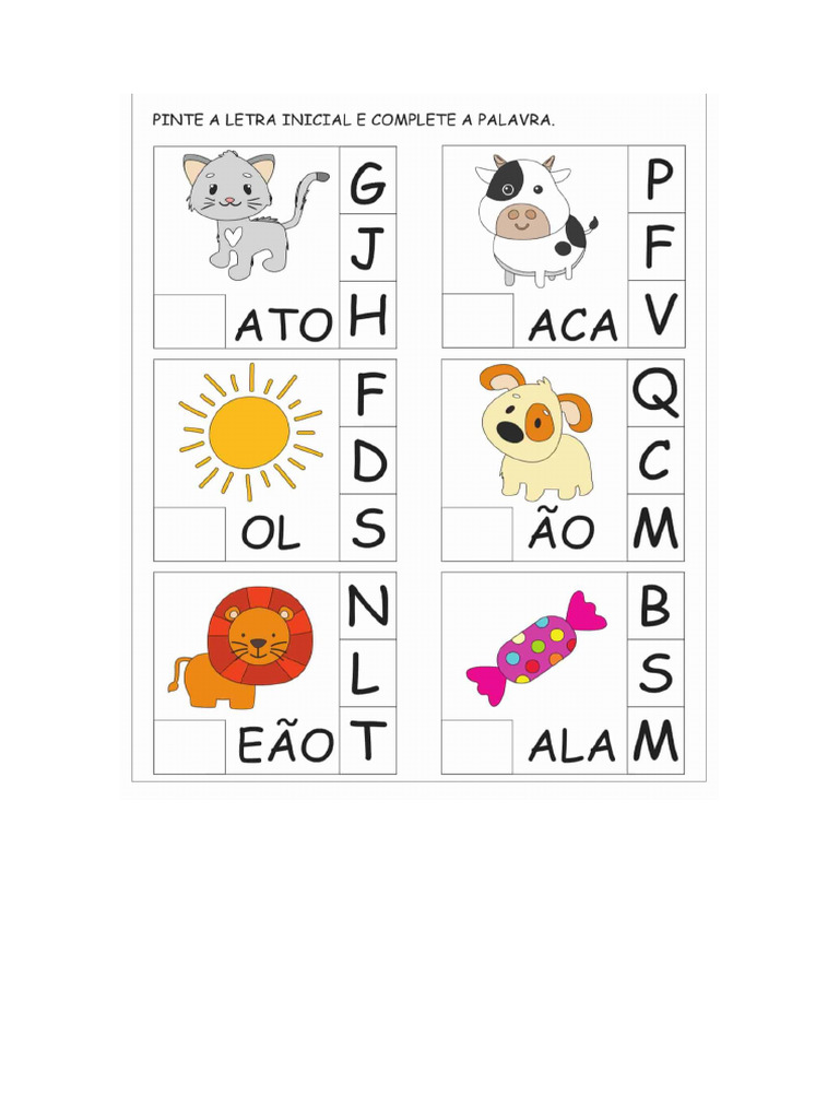 Atividade de Aliteração | PDF