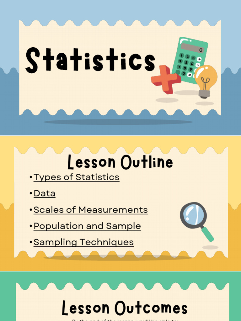 Basic Concepts of Statistics | PDF | Sampling (Statistics) | Level Of ...
