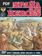 Royo y Guiloche. Morir abrazado al cañon (España en sus heroes 1)