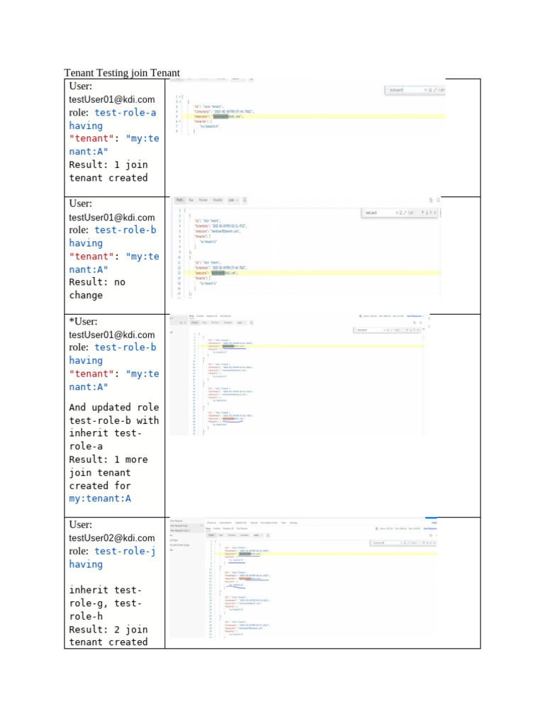 Tenant Join and Leave Scenarios | PDF | Software Development | Computing