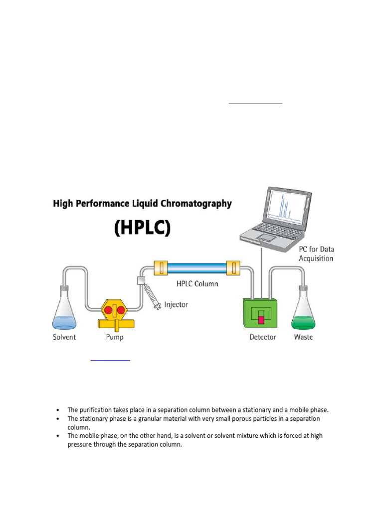 HPLC | PDF | High Performance Liquid Chromatography | Chromatography