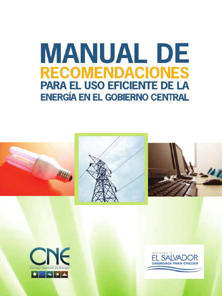 Manual Recomendaciones para El Uso Eficiente de La Energa en El ...