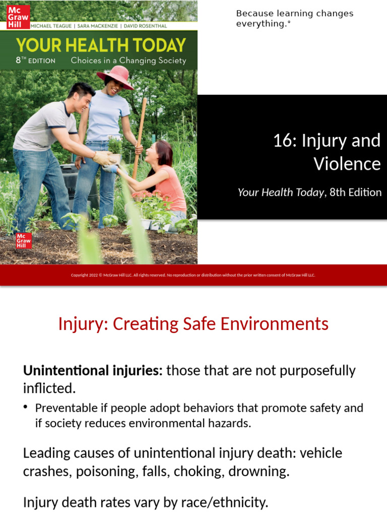 Chapter+16+ +Publisher+Slides | PDF | Traffic Collision | Domestic Violence