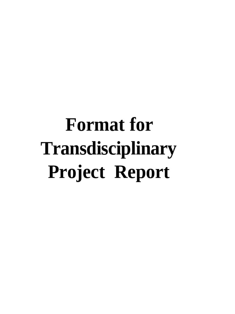 TDP Report Format | PDF | Design | Computer Network