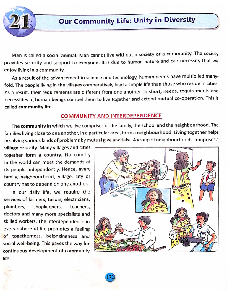 Our Community Life - Unity in Diversity | PDF