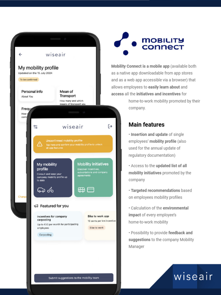 Mobility Connect (ENG) | PDF | Mobile App | World Wide Web
