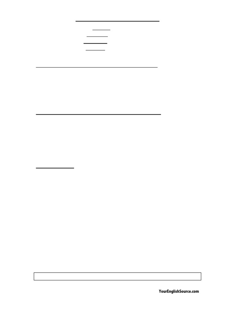 Present Continous Exercises | PDF