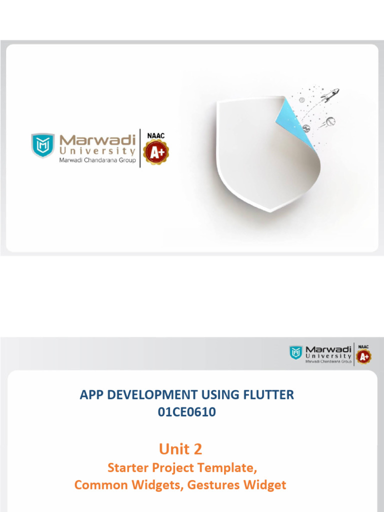 Flutter App Development Basics | PDF | Button (Computing) | Icon ...