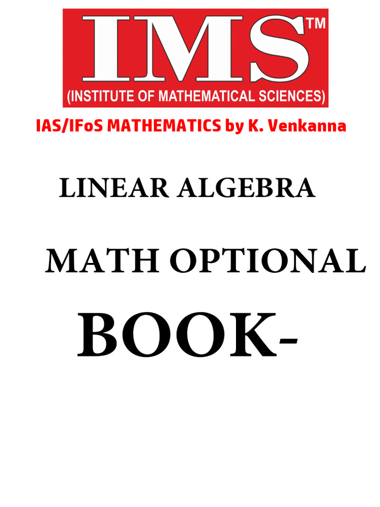 05 linear algebra 1 pdf science mathematics