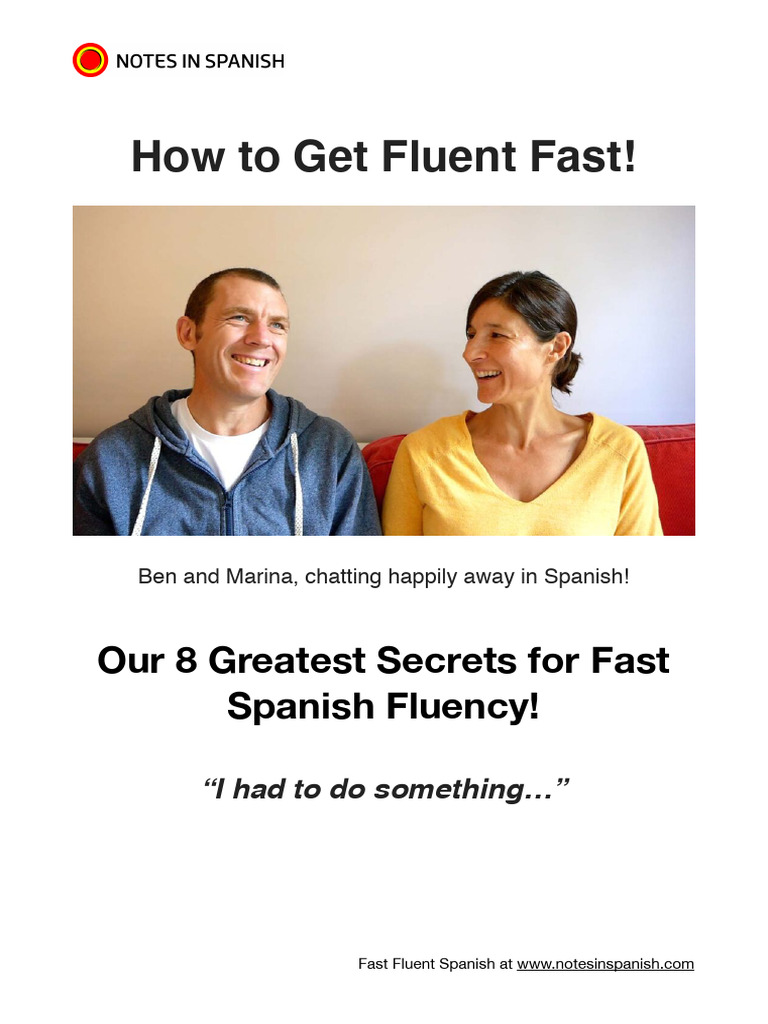 Fast Track to Spanish Fluency Secrets | PDF | Fluency
