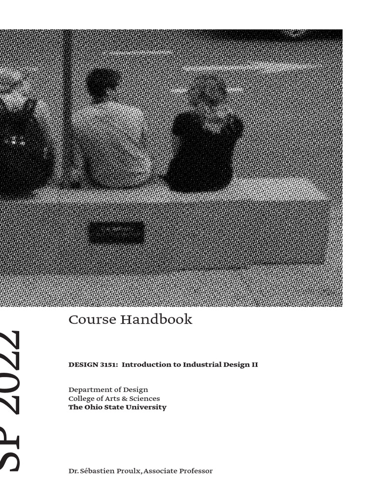 Industrial Design II Course Handbook | PDF | Academic Dishonesty