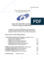 T.Boutboul et al- Report of the 2006 CERN contributions to the EU co-funded Activities in FP6