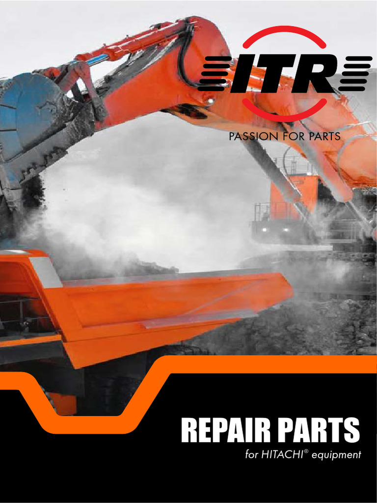 Hitachi EX1000 Repair Parts Catalog | PDF | Piston | Brake