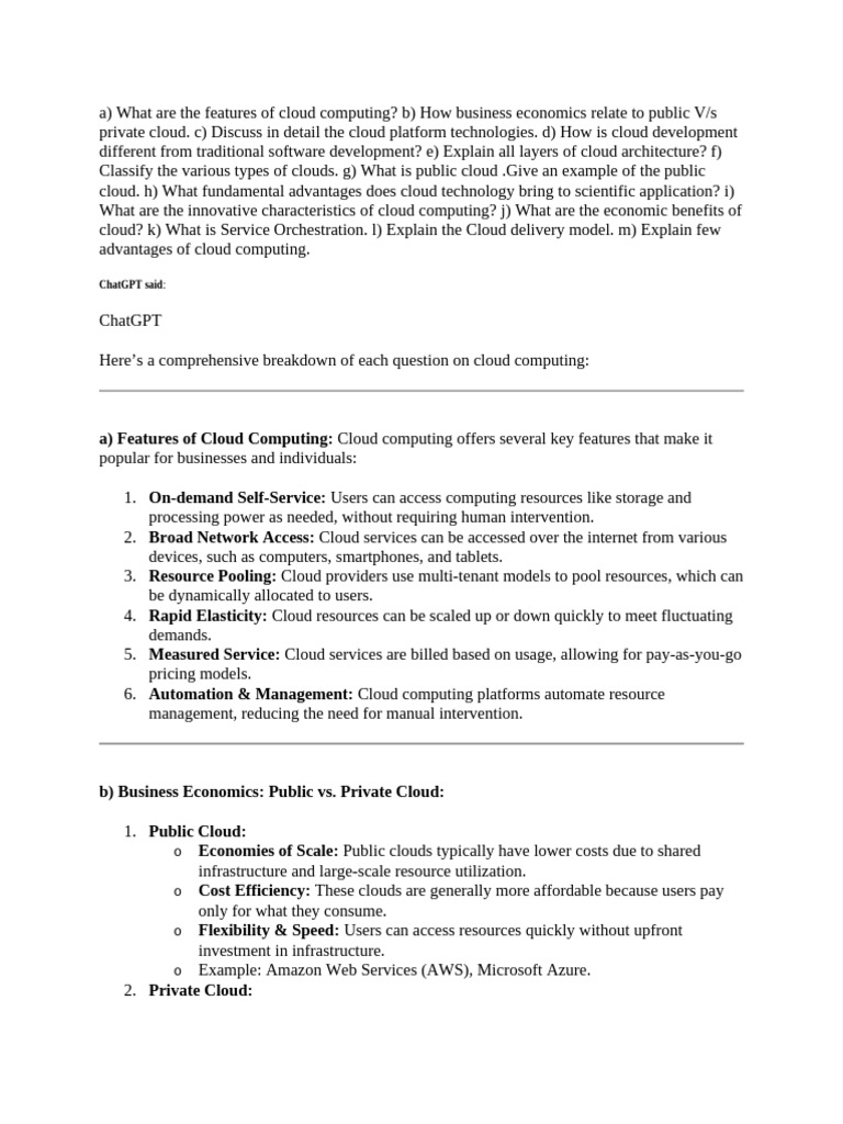 cc1 | PDF | Cloud Computing | Software As A Service