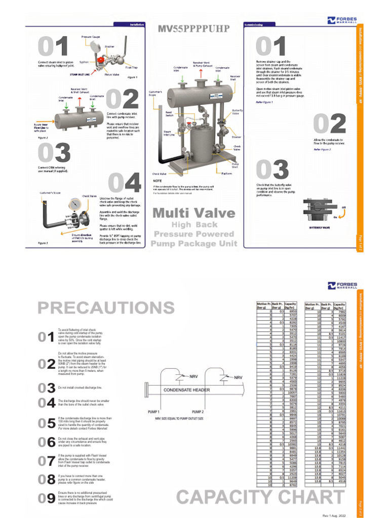 Pump Startup and Installation Guidelines | PDF