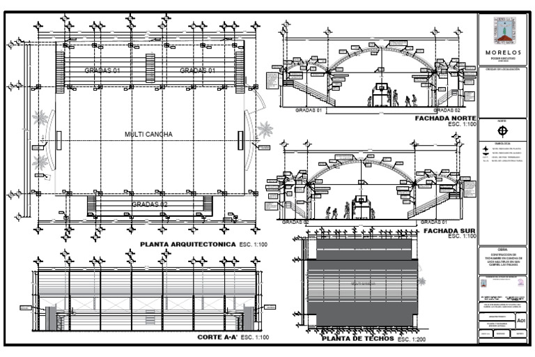 Techumbre San Gabriel 31012024 840-Arq | PDF