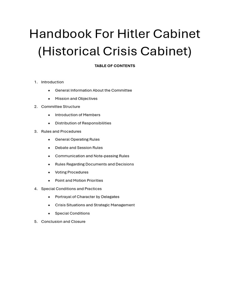 Handbook For Hcc Pdf Nazi Germany Nazism