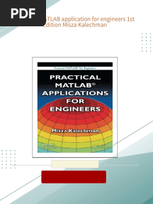 [Ebooks PDF] download Practical MATLAB application for engineers 1st Edition Misza Kalechman full chapters
