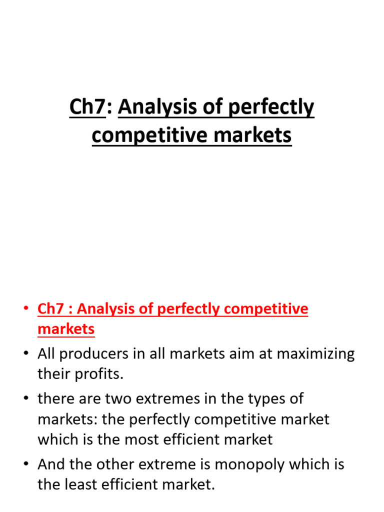 Lec(12) | PDF | Perfect Competition | Imperfect Competition