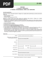 Z-15A - Pobierz I Wydrukuj | PDF