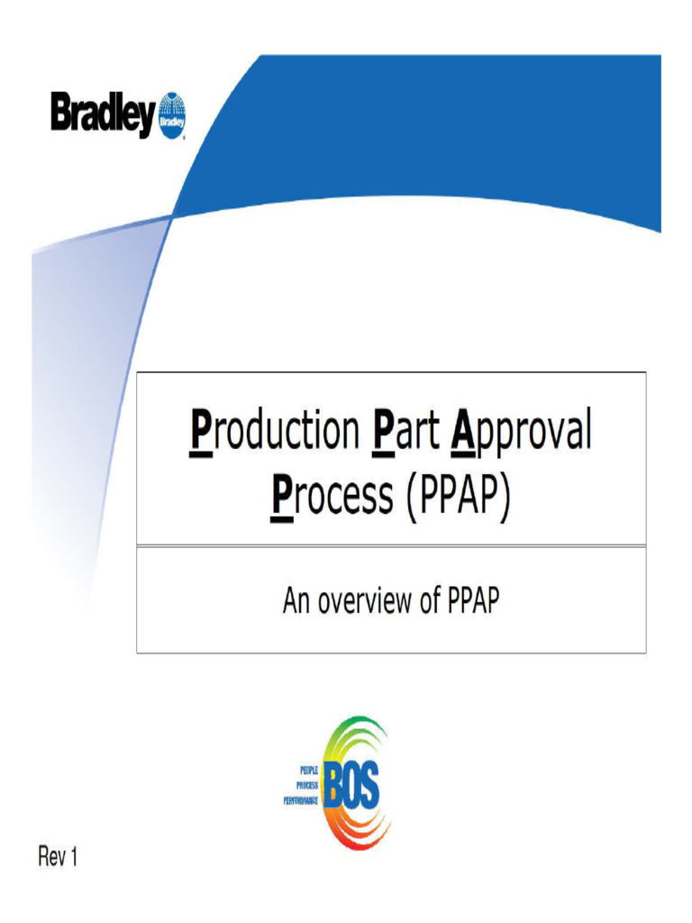 Bos Ppap | PDF