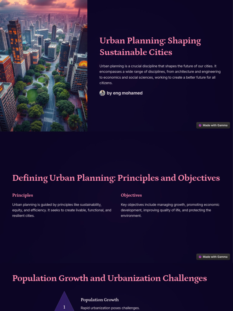 Urban Planning Shaping Sustainable Cities Pdf Urban Planning