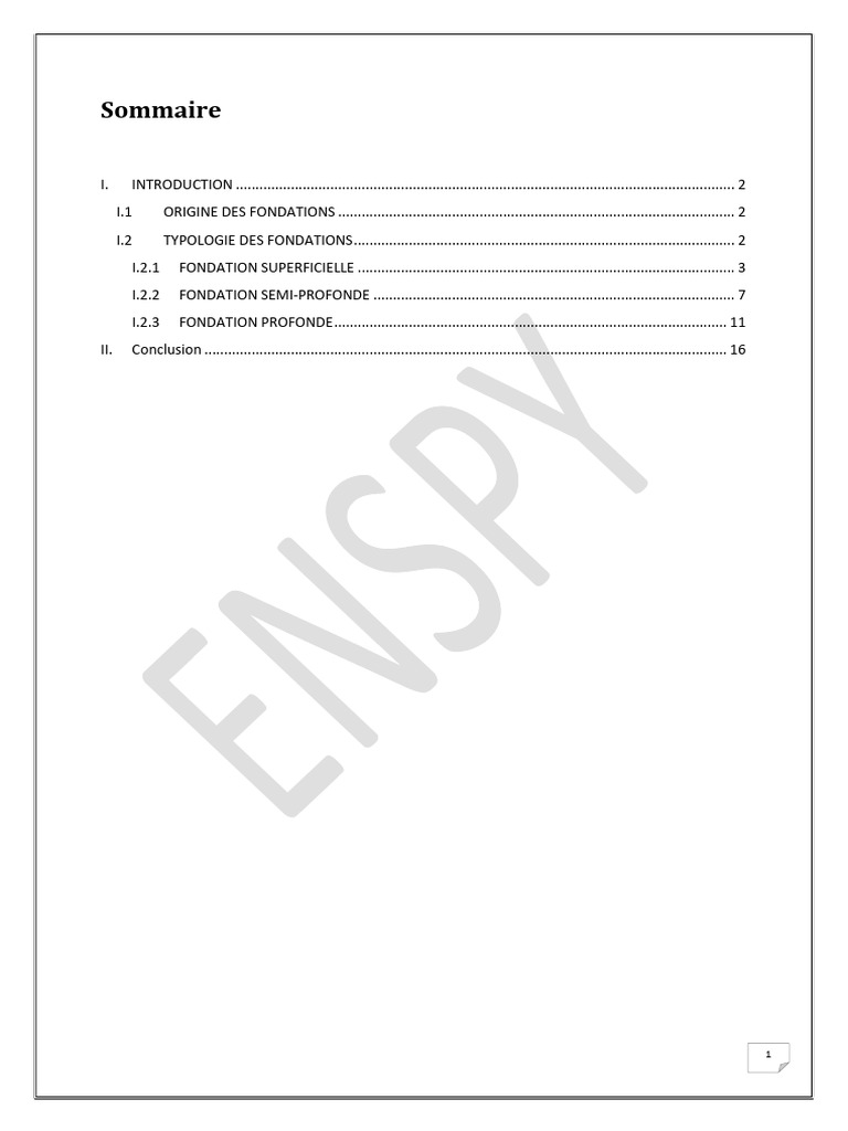 Types de fondations en construction | PDF | Fondation (construction ...