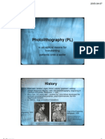 Photo Lithography AY