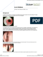 Subglottic Stenosis in Children