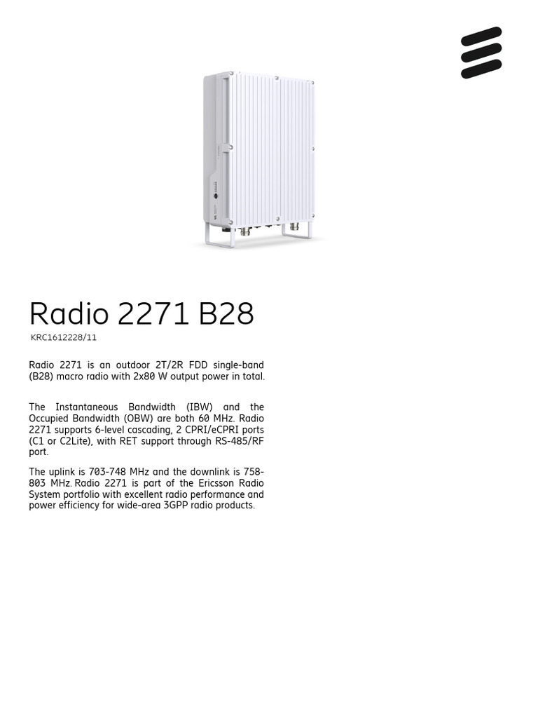 KRC1612228~11~Radio_2271_B28 | PDF | Electronics