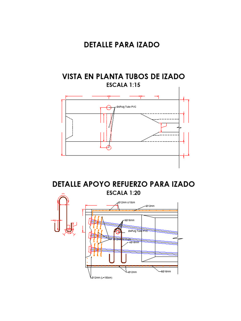 Detalle para Izado | PDF