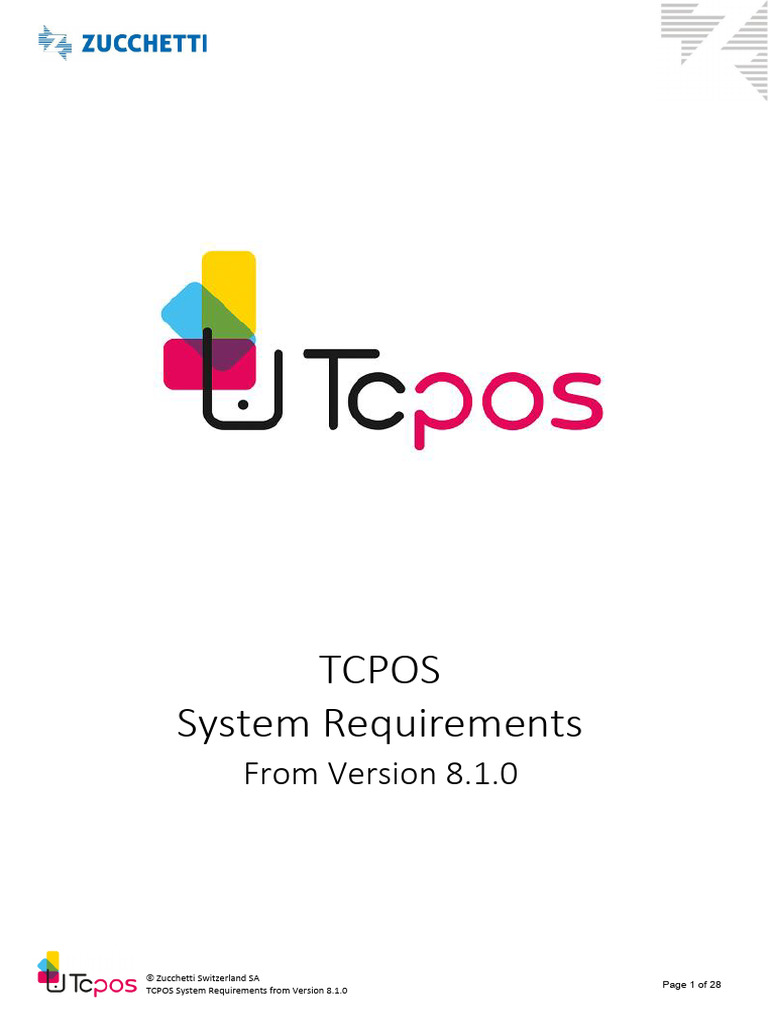 Tcpos system requiements 8 1 en pdf microsoft windows windows 10
