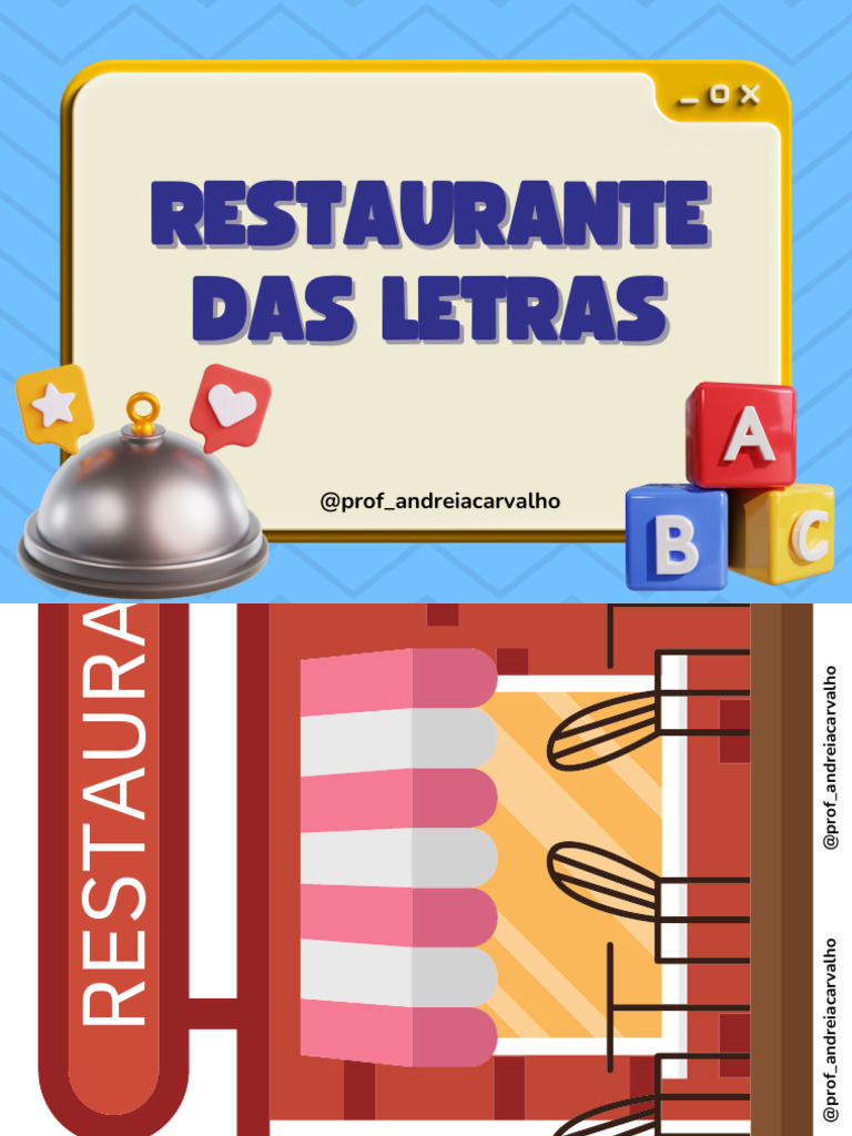 Restaurante Das Letras Novo | PDF | Alimentos | Culinária